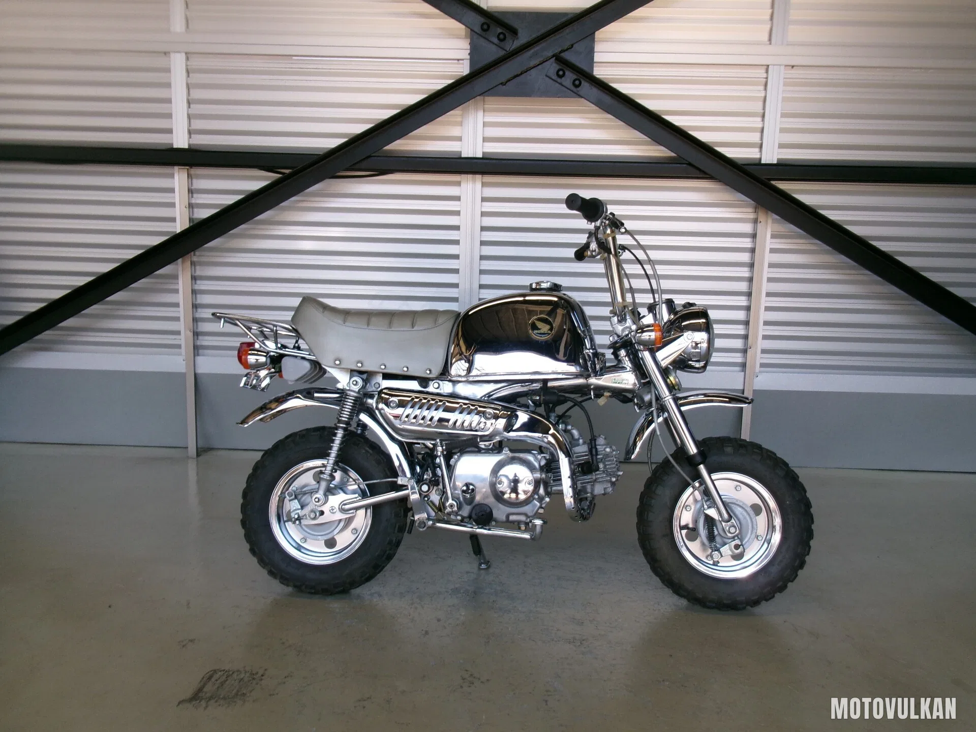 Honda Gorilla Silver Plate